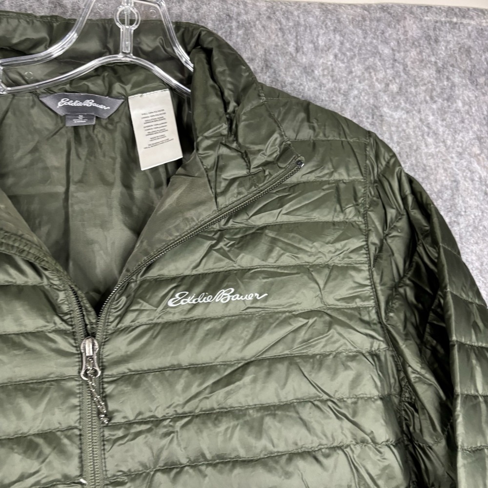 Eddie Bauer Microlight Down Puffer Jacket Men's M… - image 4